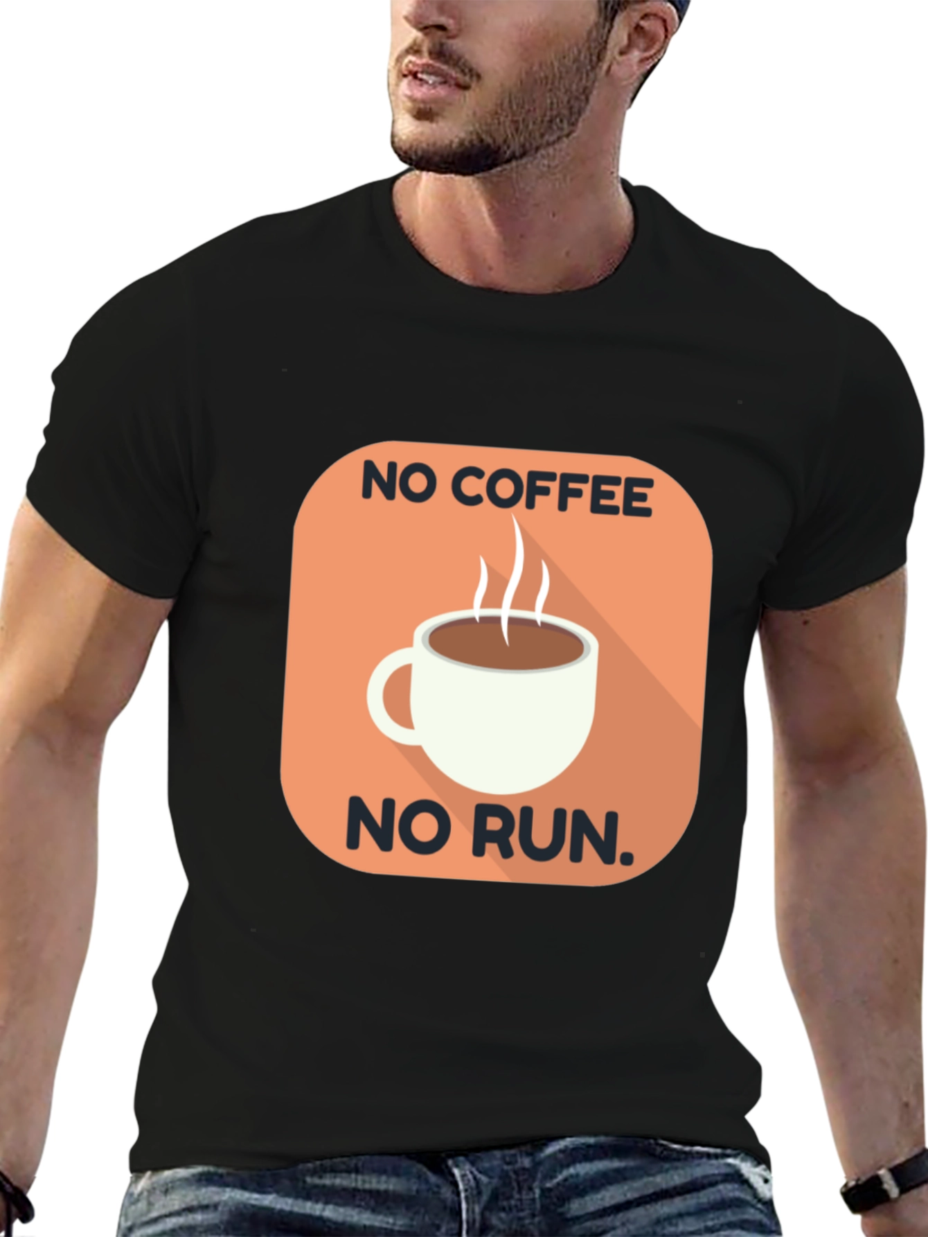 No Coffee No Run T-Shirt - Funny Runners Tee