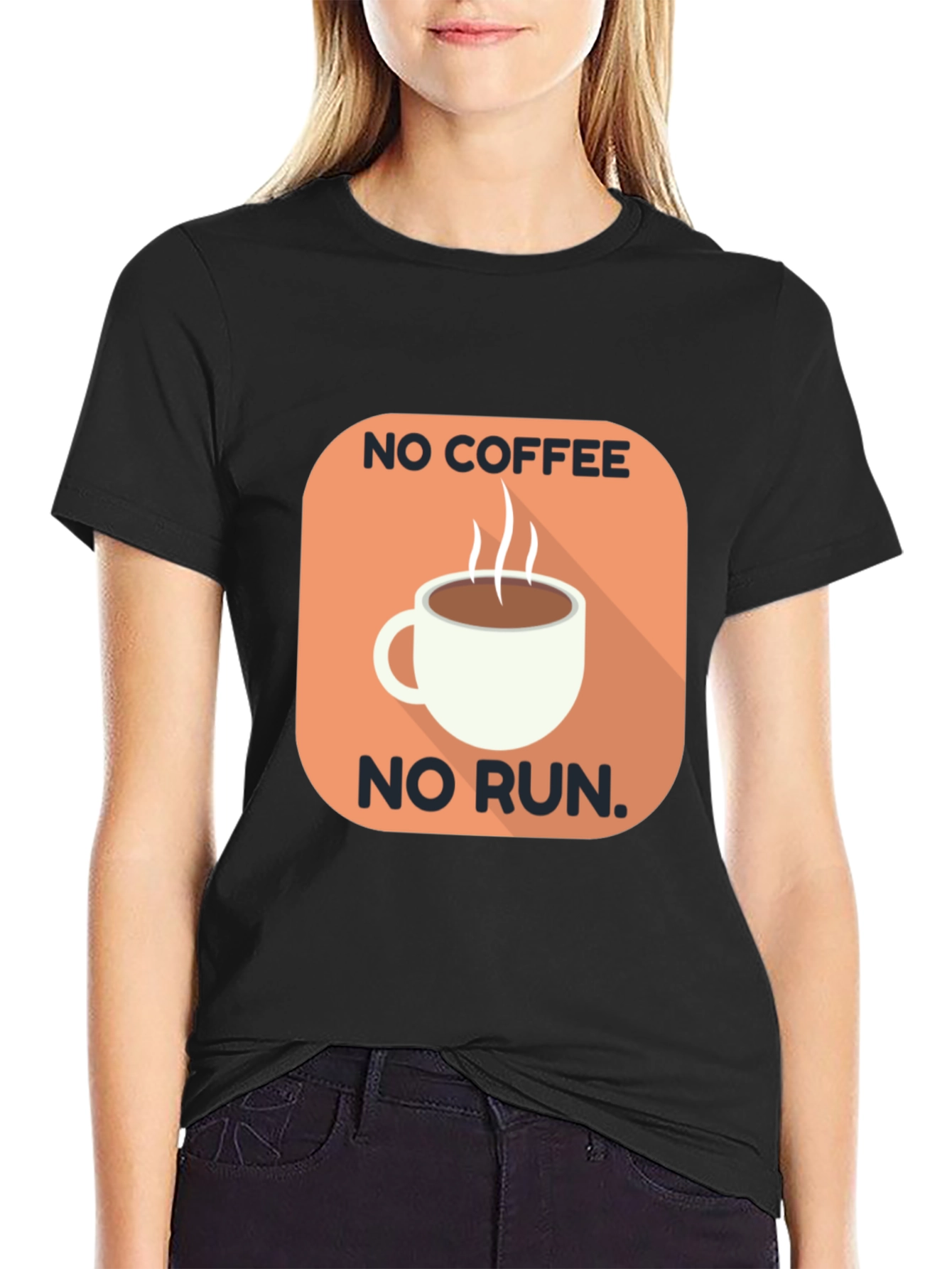 No Coffee No Run T-Shirt - Funny Runners Tee