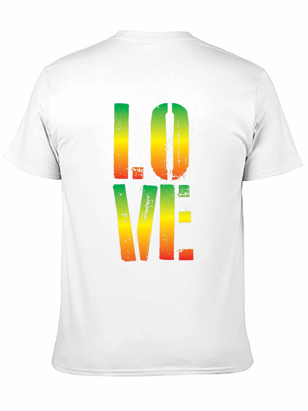 Rasta LOVE T-Shirt - Black Cotton Tee