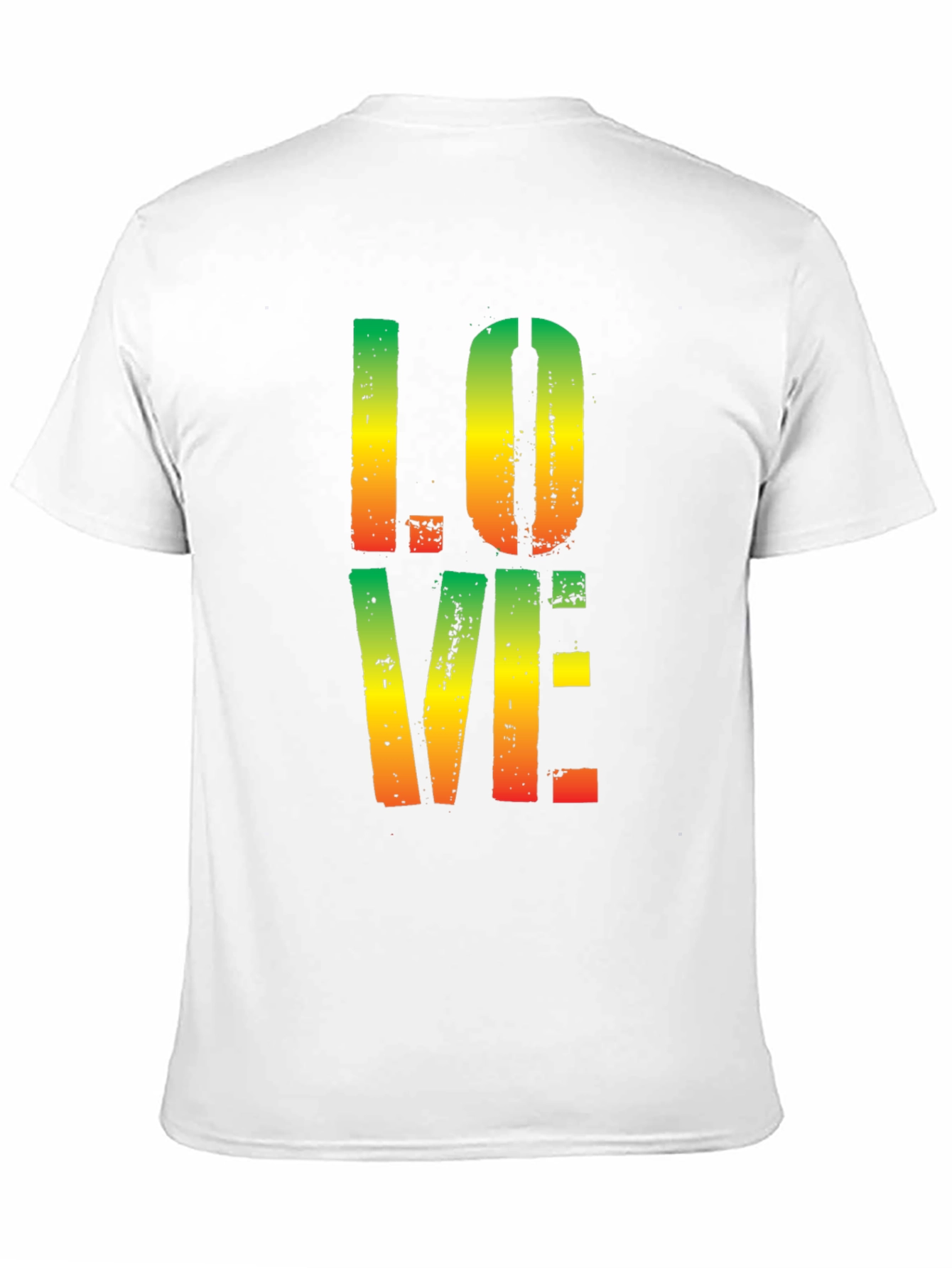 Rasta LOVE T-Shirt - Black Cotton Tee