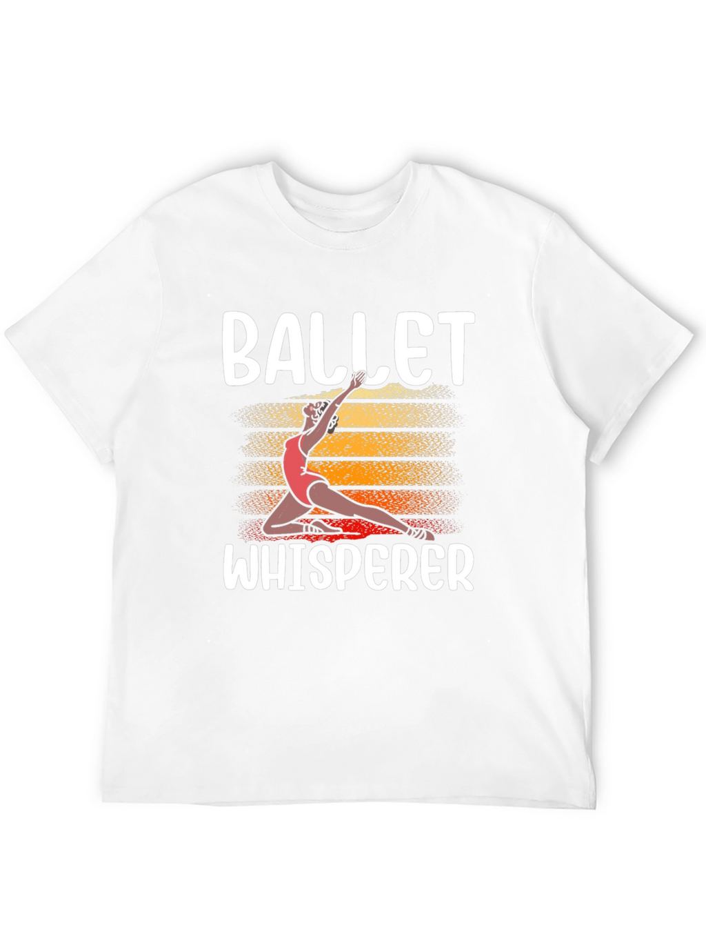 Ballet Whisperer T-Shirt Black Cotton Graphic Tee