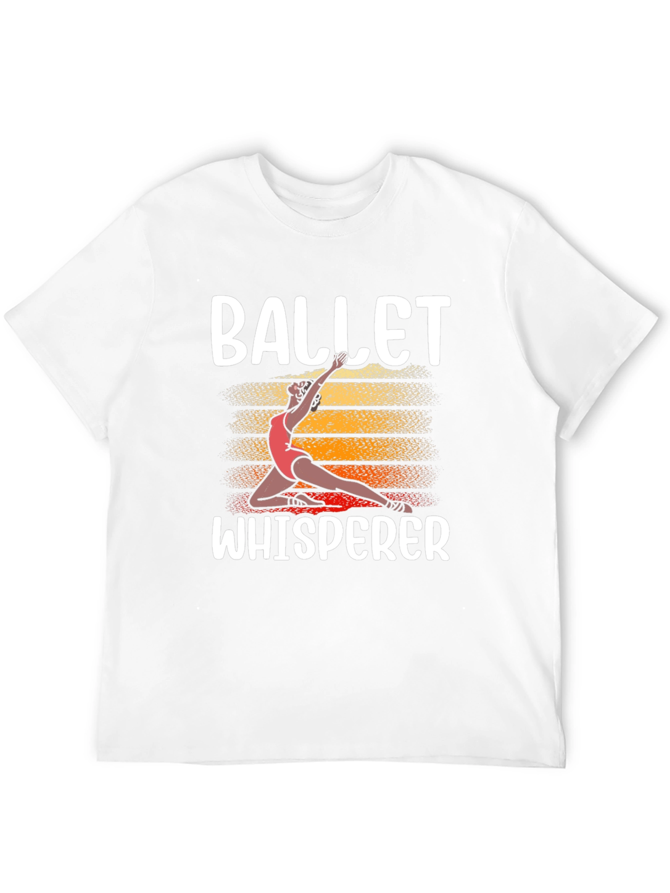 Ballet Whisperer T-Shirt Black Cotton Graphic Tee