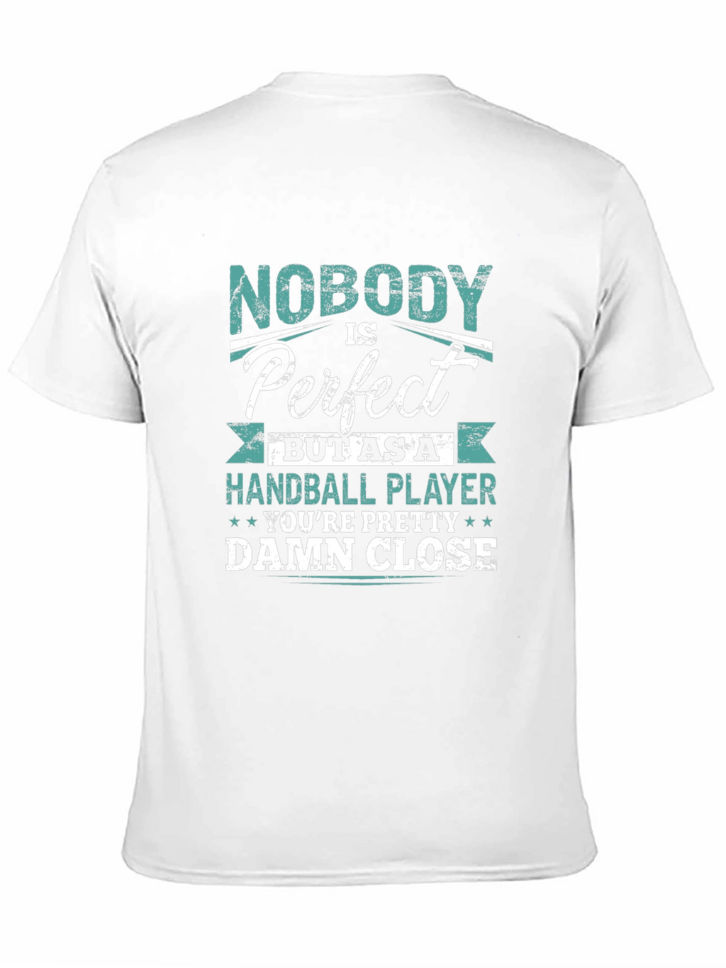 Handball Player Novelty Graphic T-Shirt