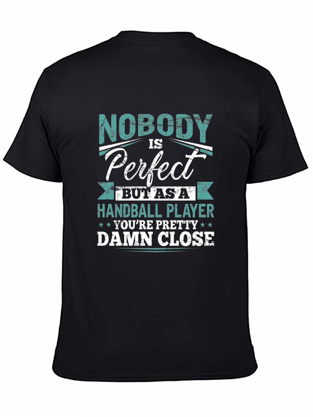 Handball Player Novelty Graphic T-Shirt