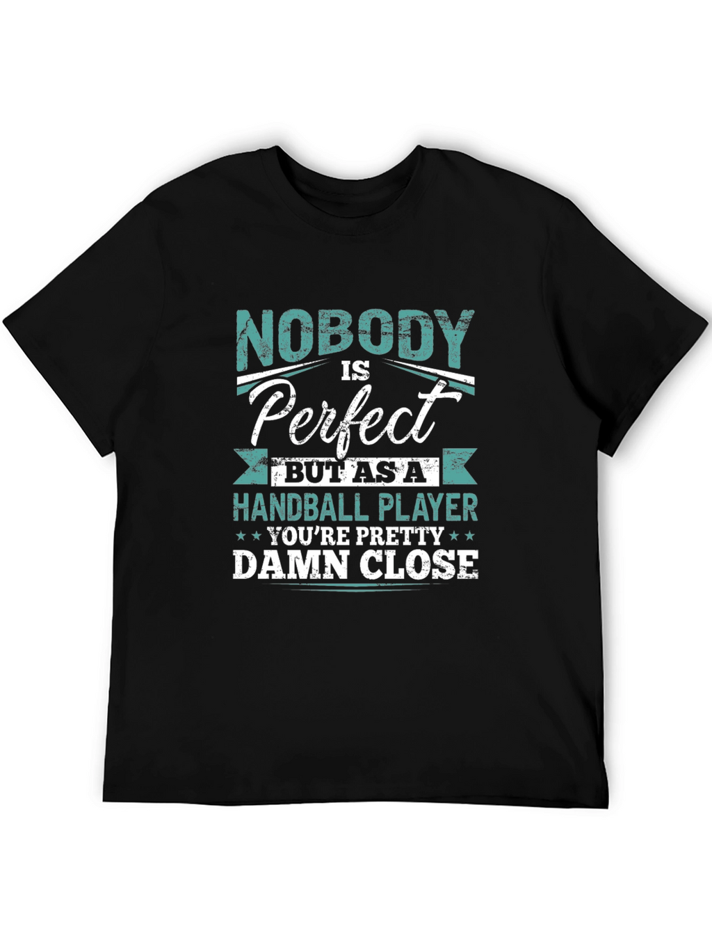 Handball Player Novelty Graphic T-Shirt