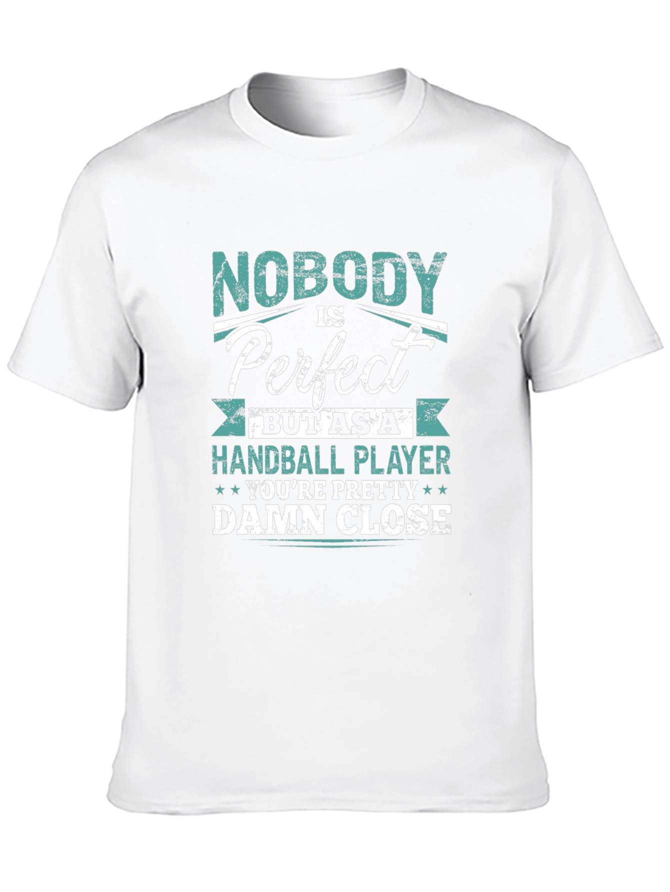 Handball Player Novelty Graphic T-Shirt