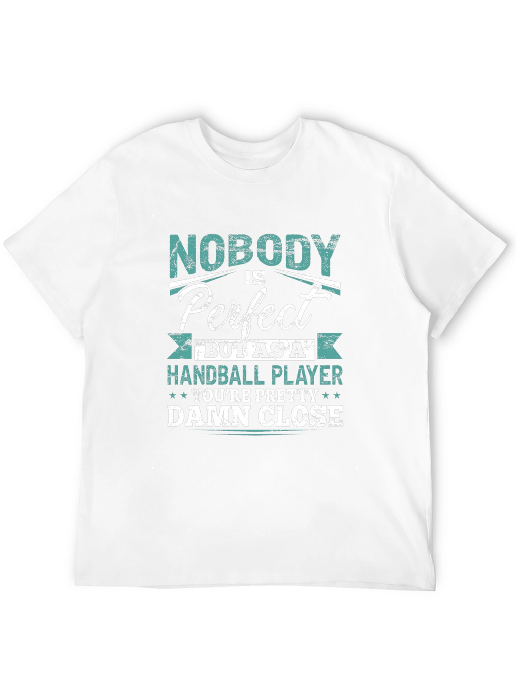 Handball Player Novelty Graphic T-Shirt
