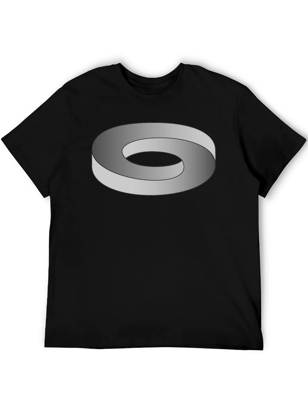 Optical Illusion T-Shirt - Mobius Strip Design