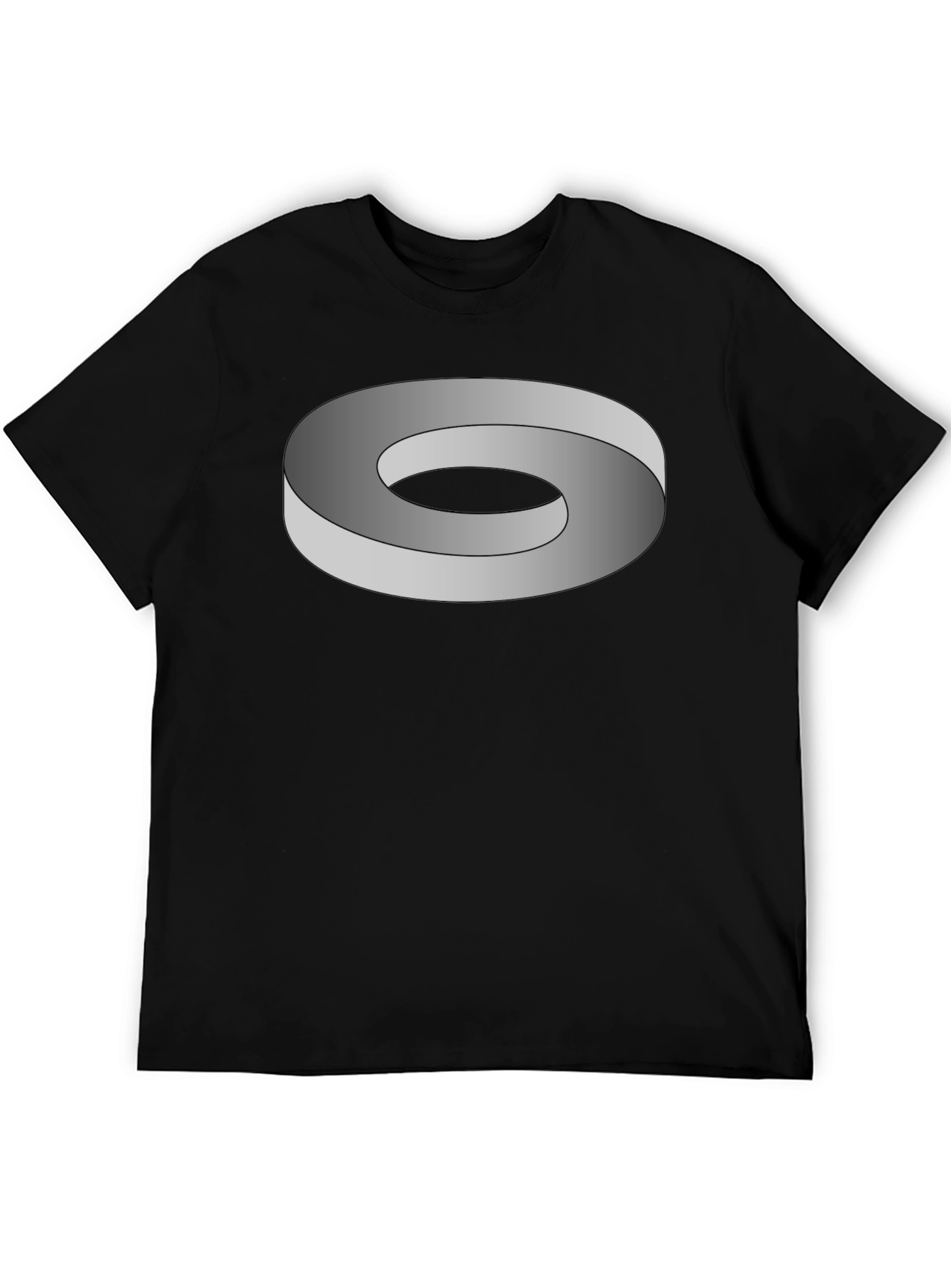 Optical Illusion T-Shirt - Mobius Strip Design