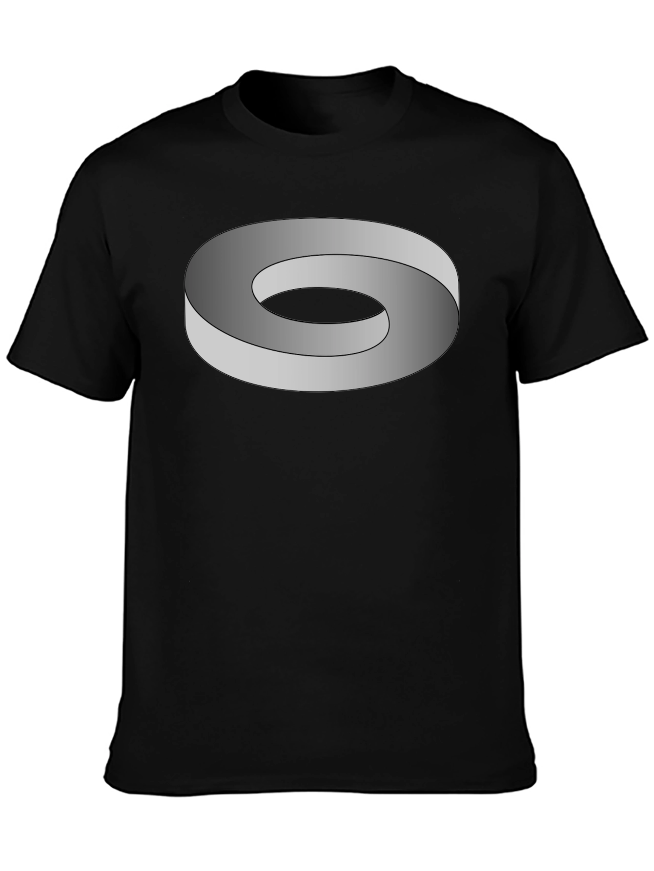 Optical Illusion T-Shirt - Mobius Strip Design