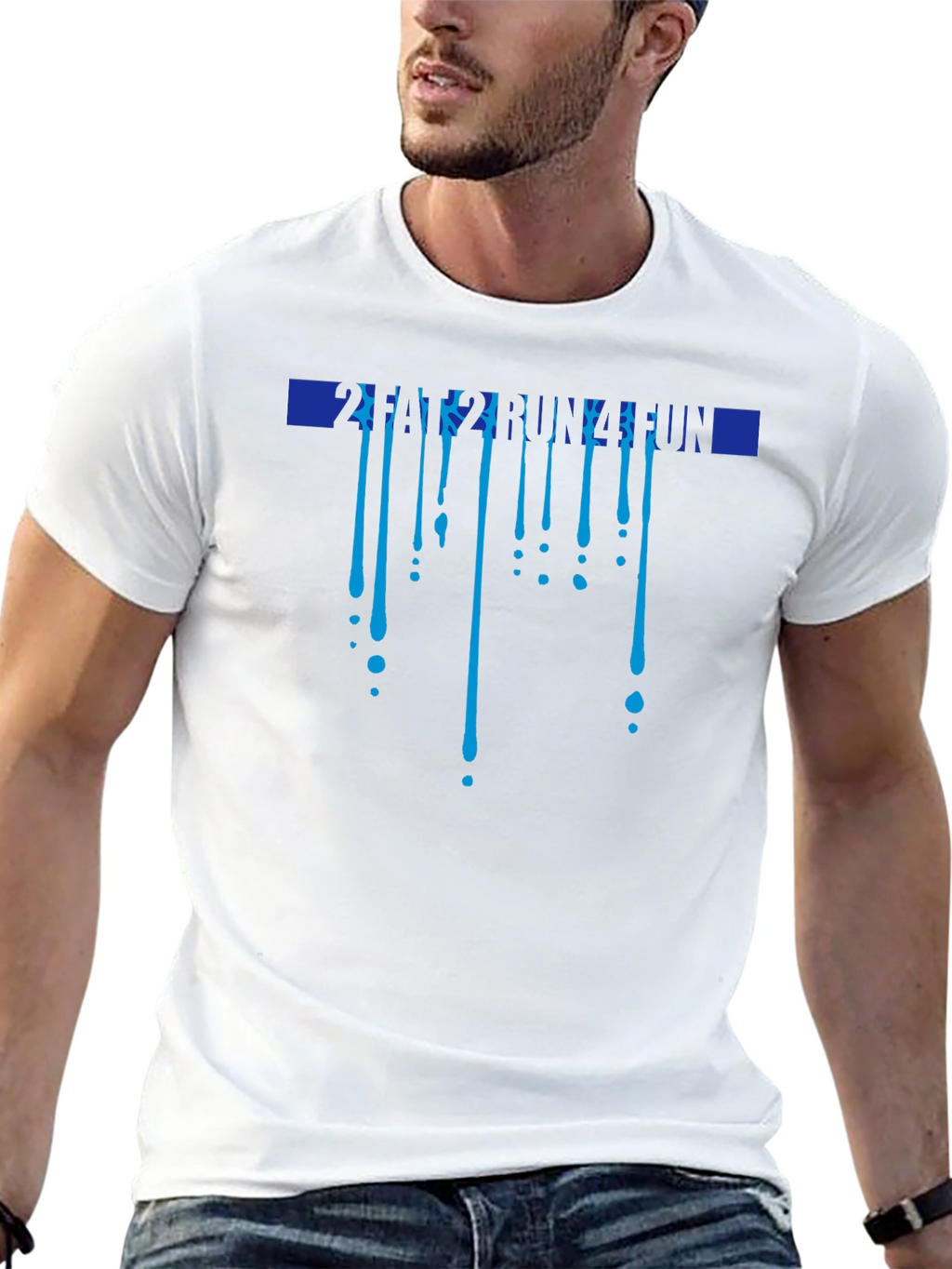 Fun Run T-Shirt - Dripping Design