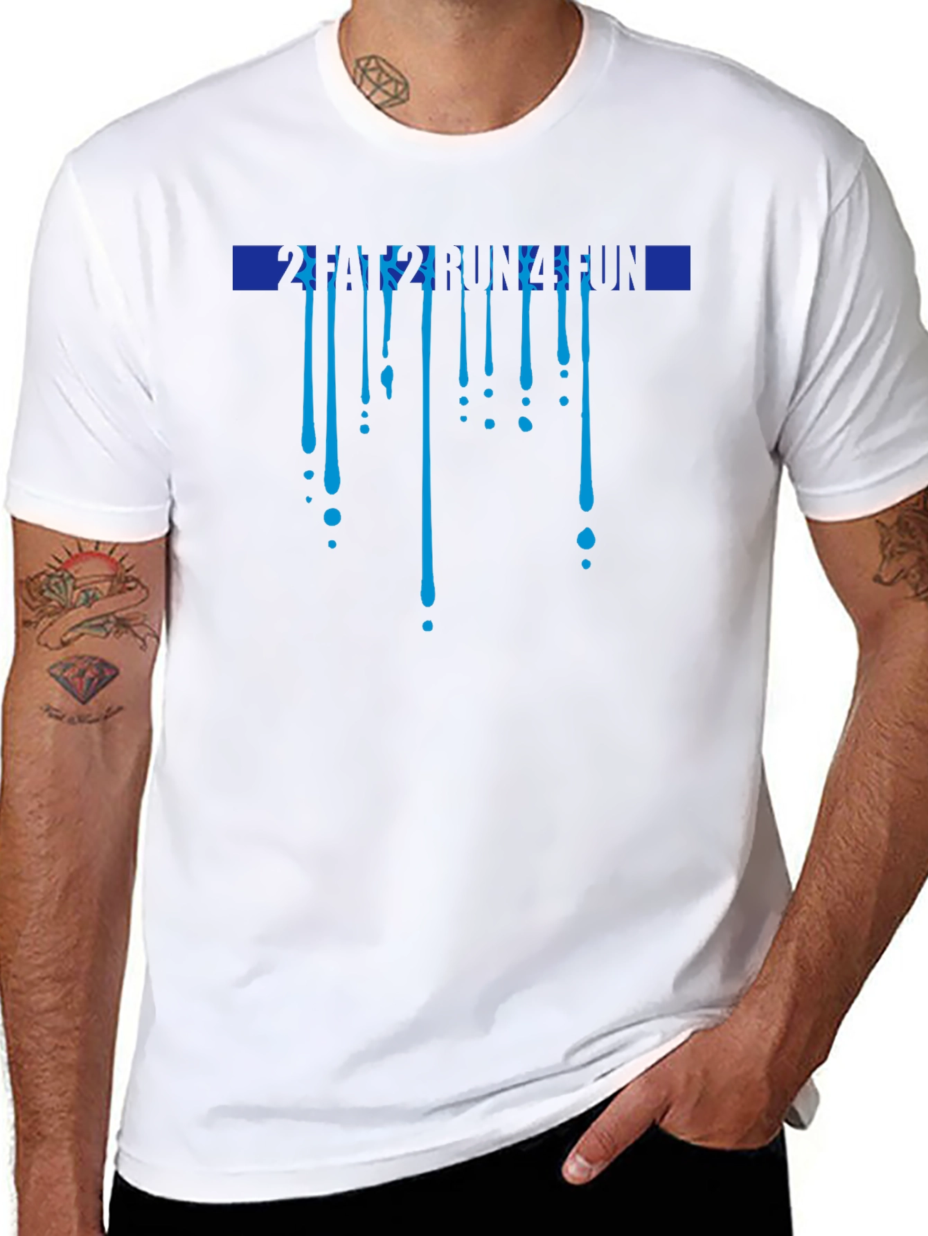 Fun Run T-Shirt - Dripping Design