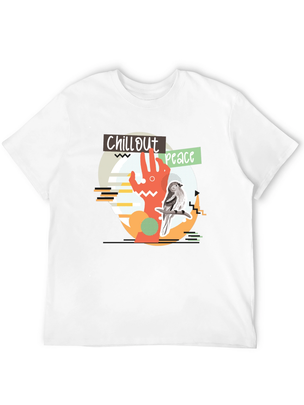 Chillout Peace Graphic T-Shirt