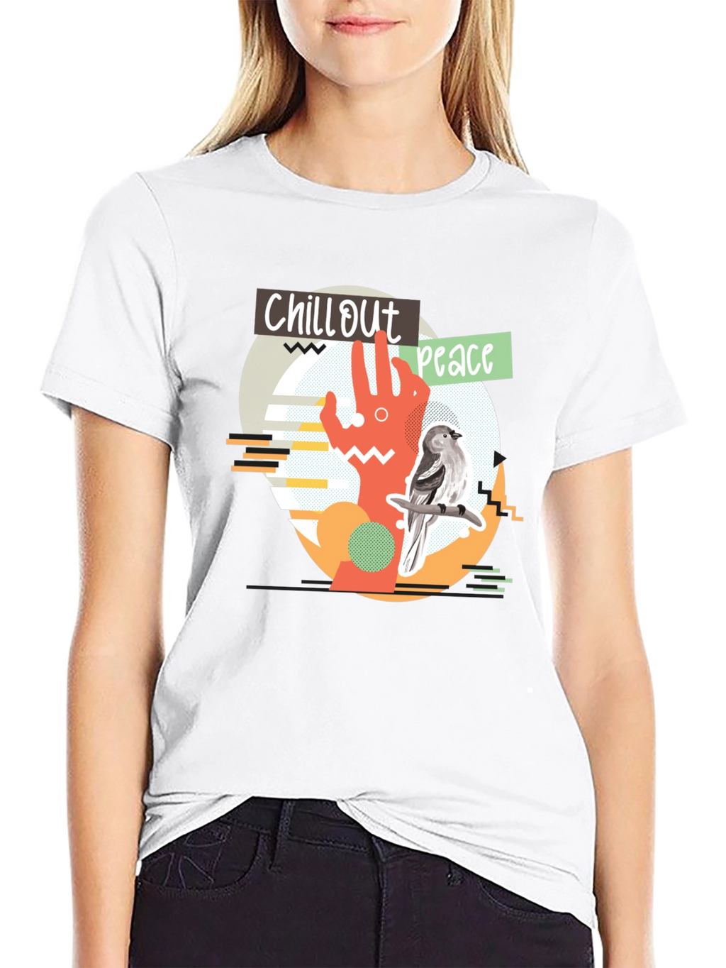 Chillout Peace Graphic T-Shirt