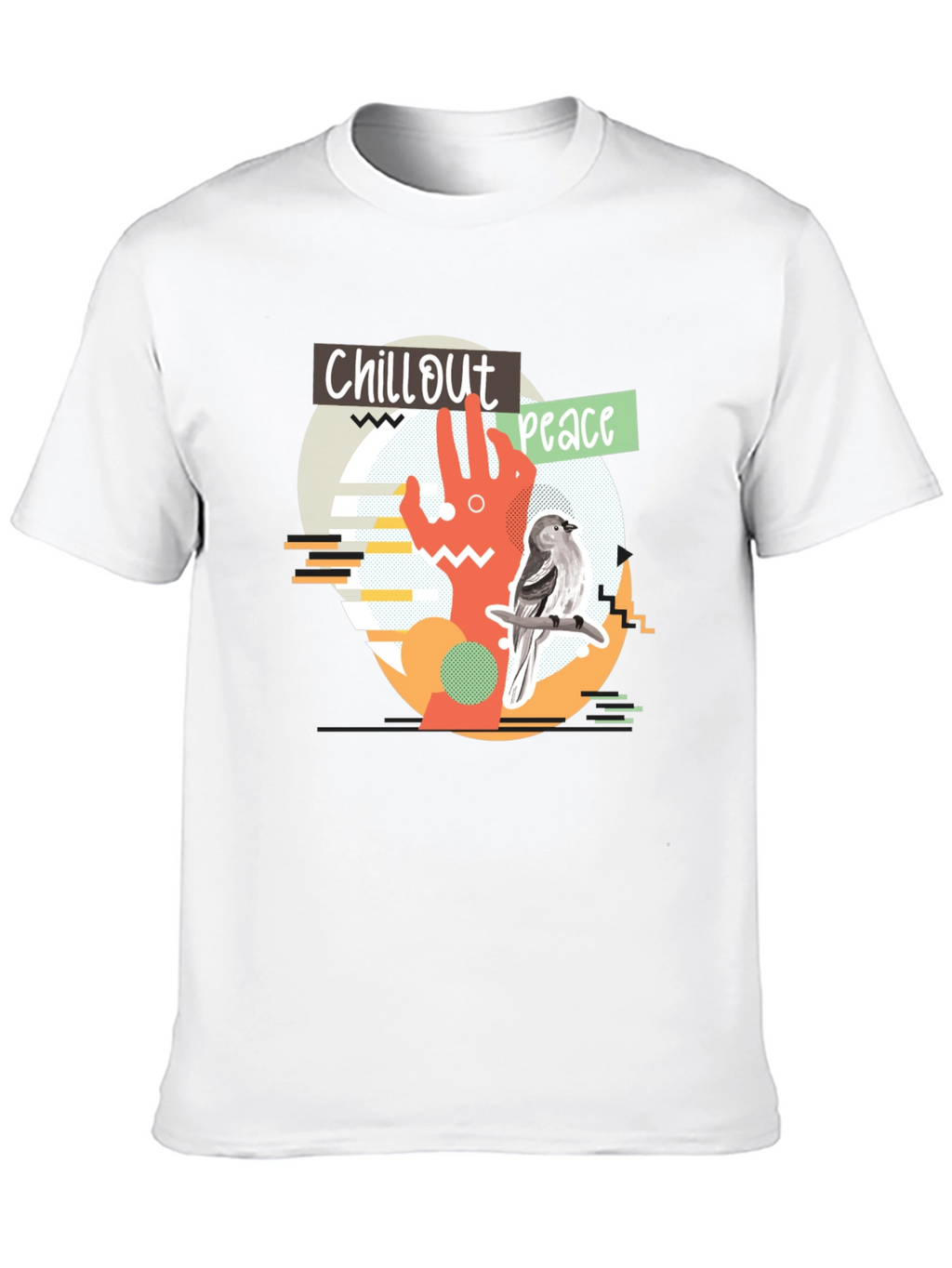 Chillout Peace Graphic T-Shirt