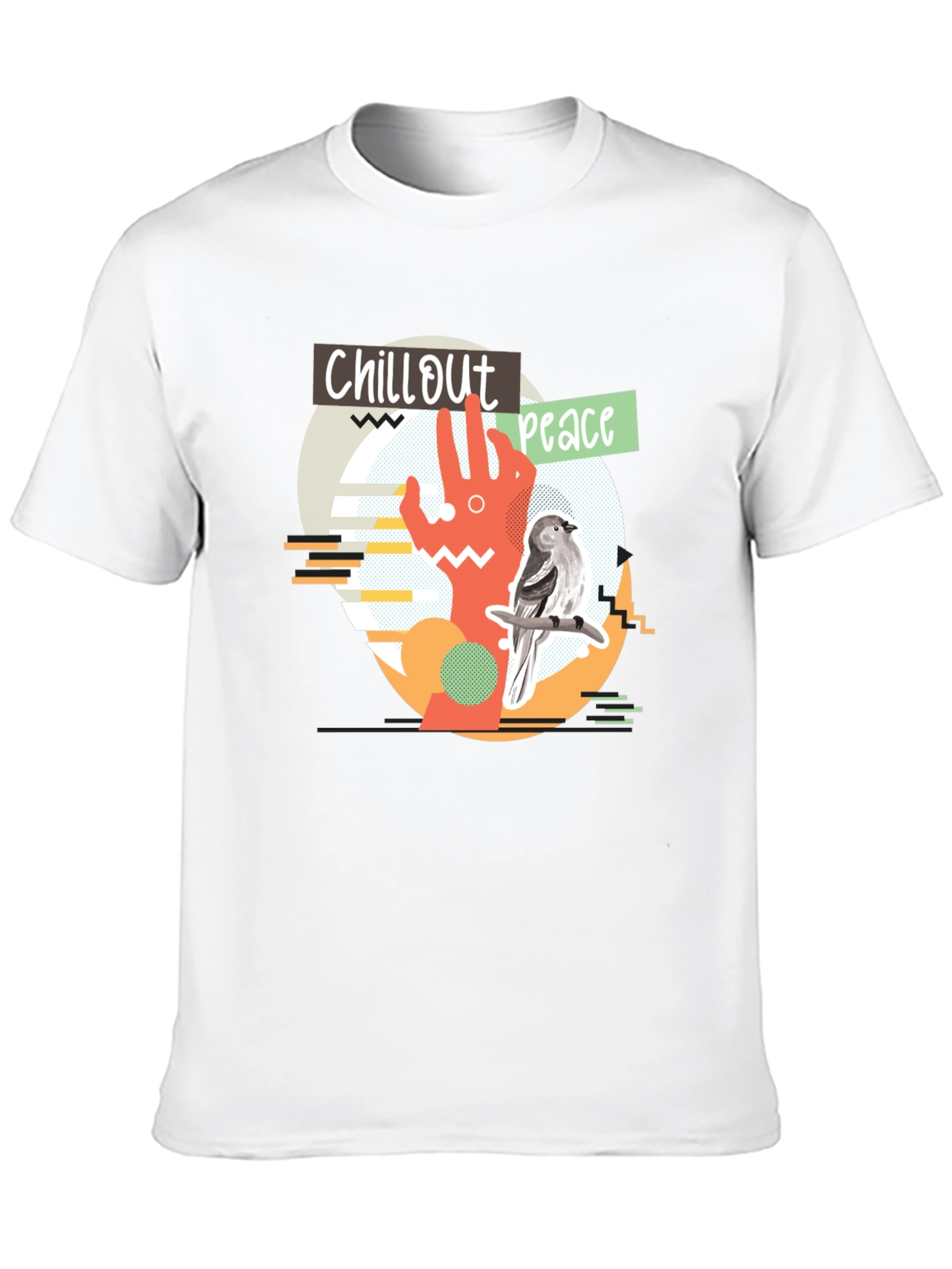 Chillout Peace Graphic T-Shirt