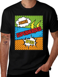 Superhero Comic Style T-Shirt