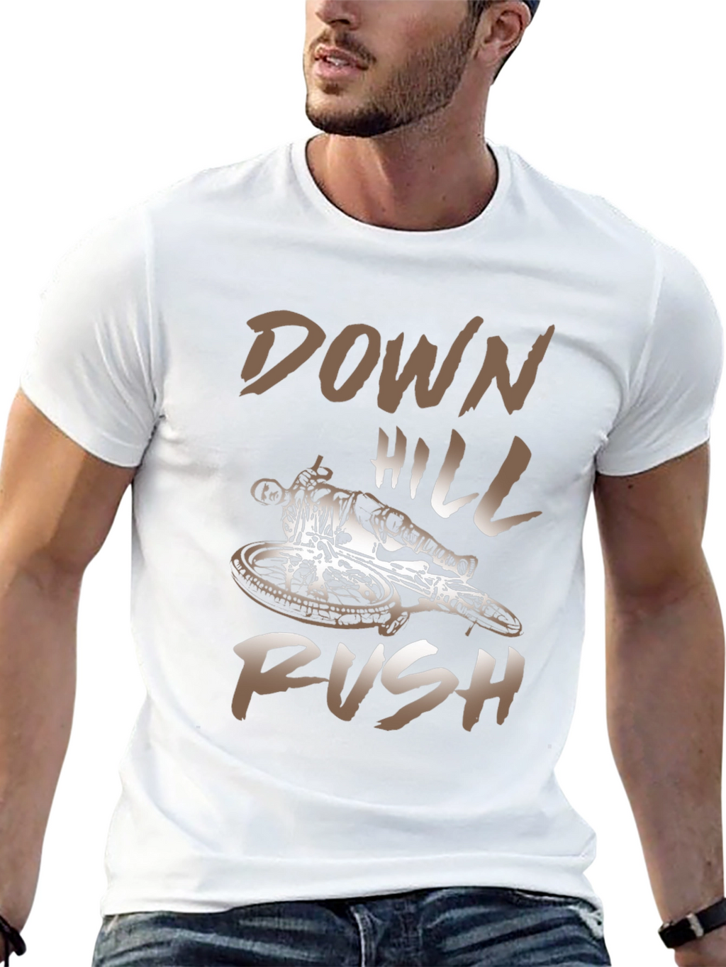 Downhill Rush Graphic Tee - Mountain Biking T-Shirt