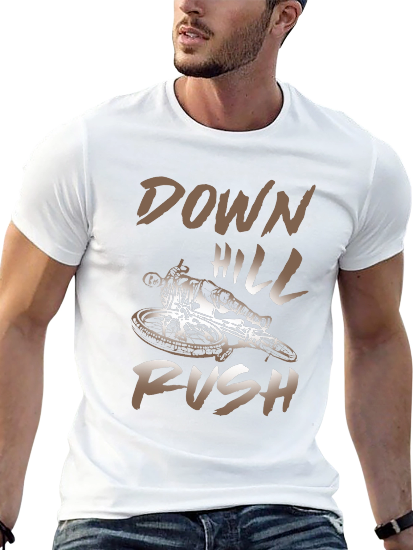 Downhill Rush Graphic Tee - Mountain Biking T-Shirt