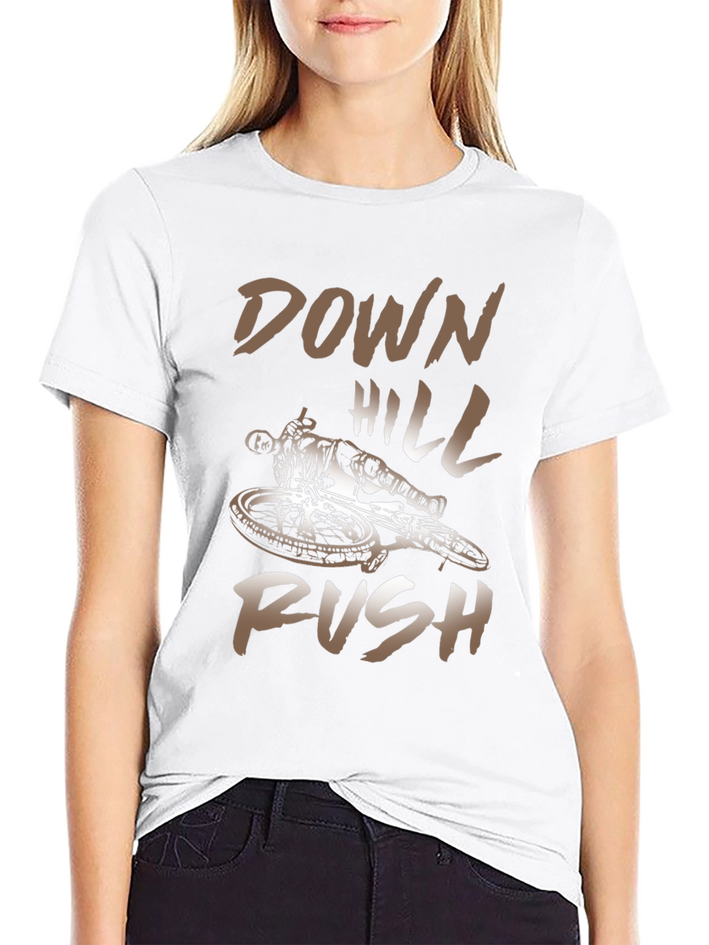 Downhill Rush Graphic Tee - Mountain Biking T-Shirt