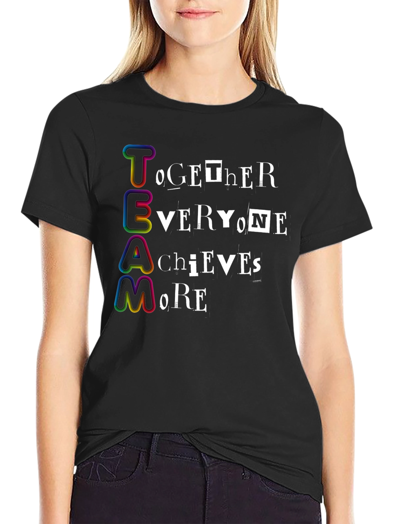 Teamwork T-Shirt - Together Everyone Achieves More