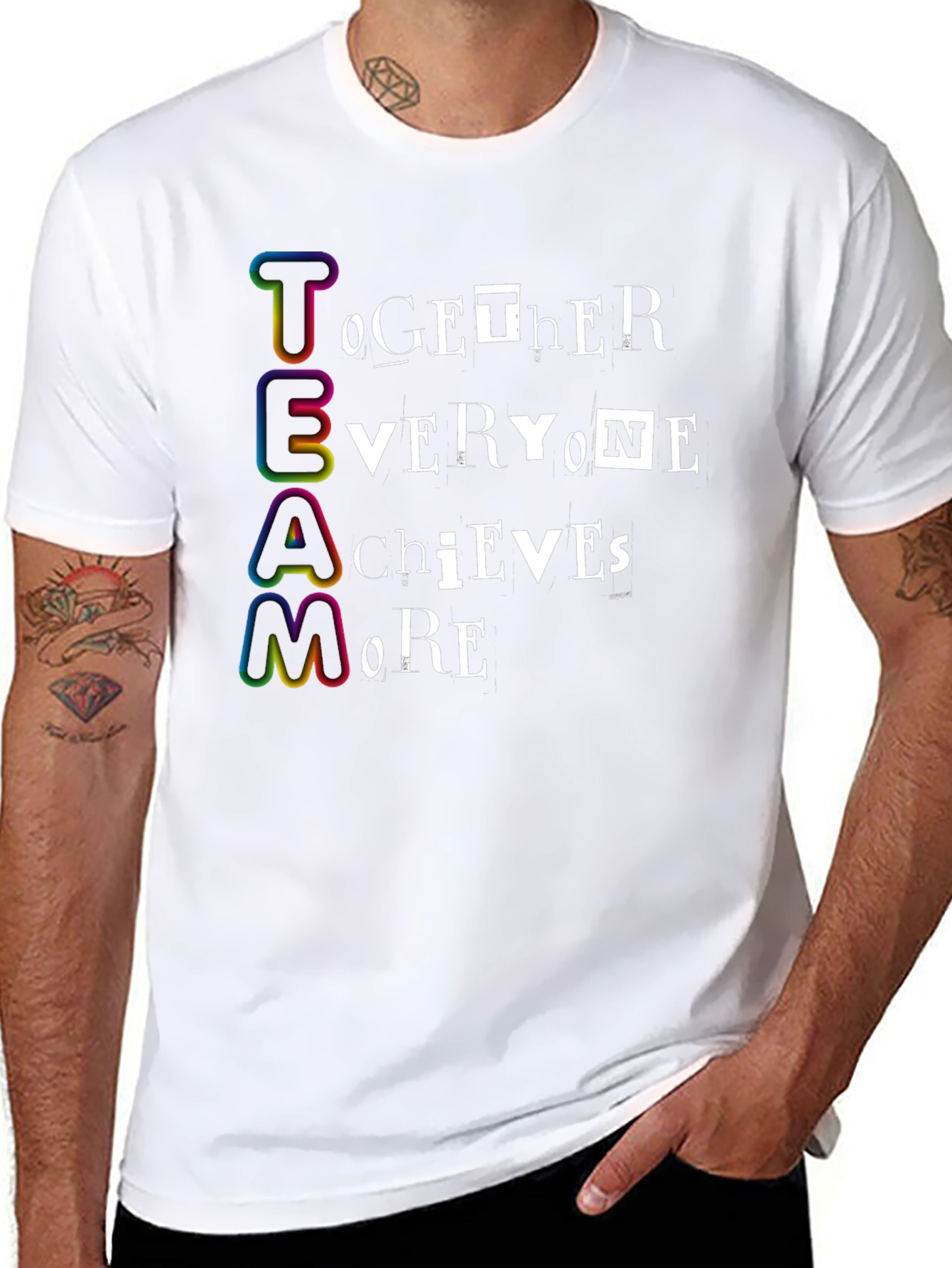 Teamwork T-Shirt - Together Everyone Achieves More