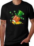 St. Patricks Day Football T-Shirt