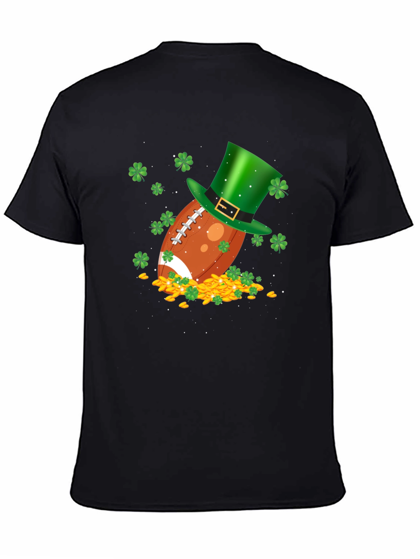 St. Patricks Day Football T-Shirt