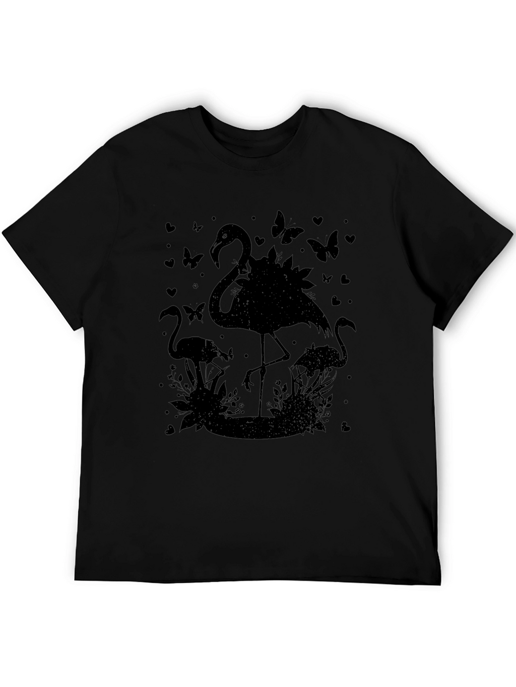 Flamingo Silhouette Graphic Tee