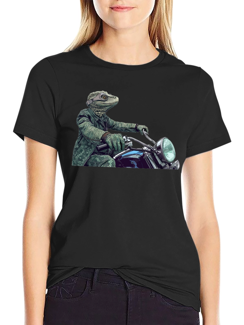 Lizard Rider T-Shirt - Cool Graphic Tee