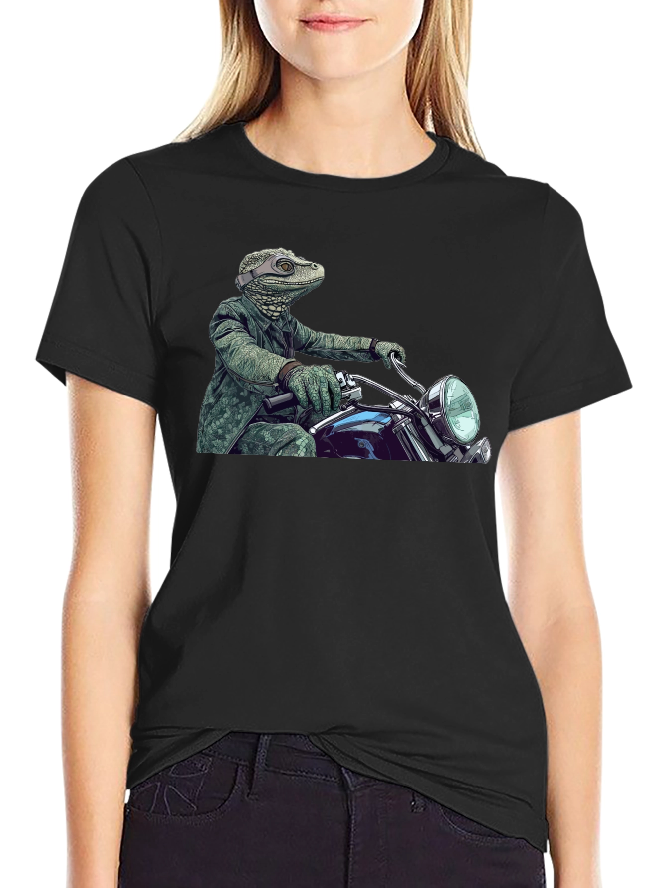 Lizard Rider T-Shirt - Cool Graphic Tee