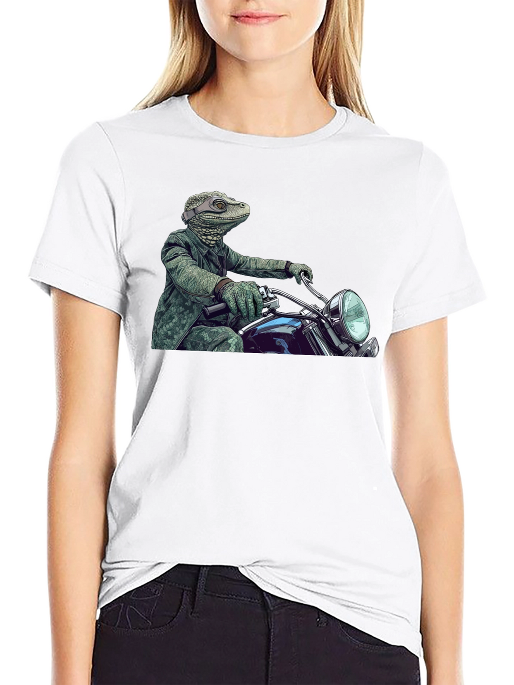 Lizard Rider T-Shirt - Cool Graphic Tee