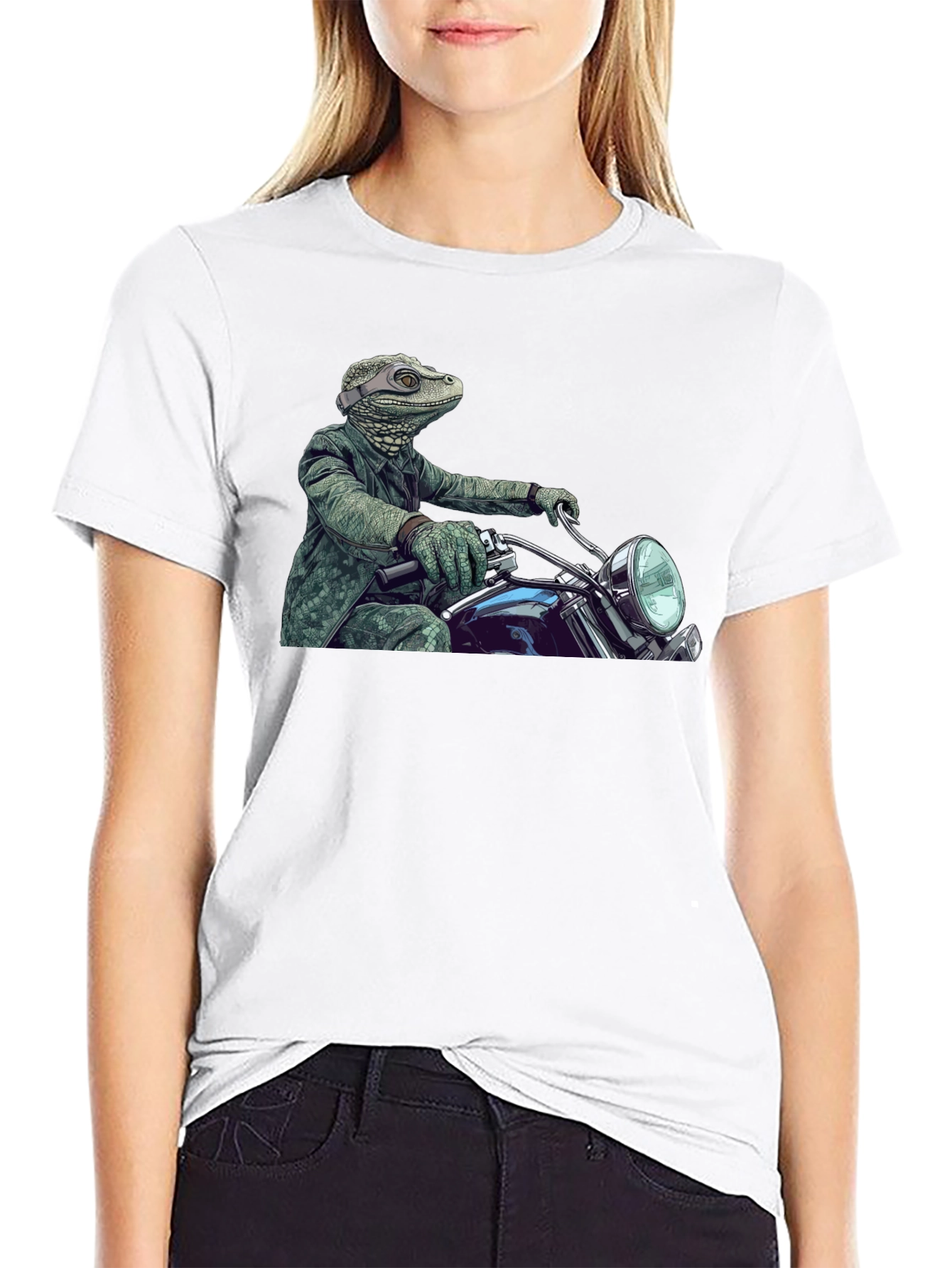 Lizard Rider T-Shirt - Cool Graphic Tee