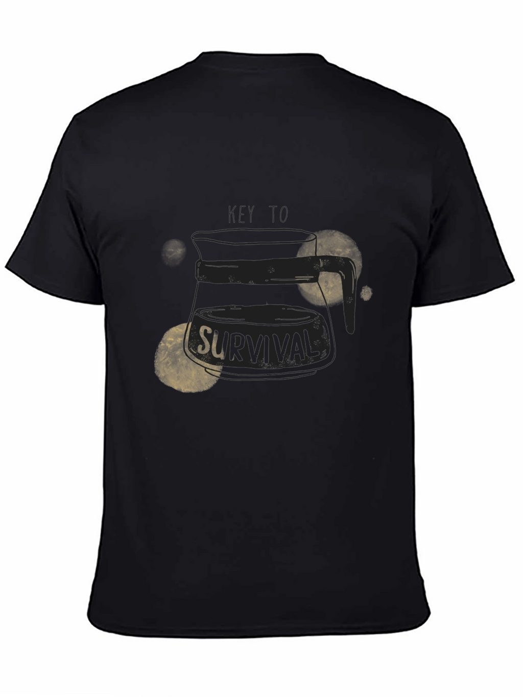 Coffee Key To Survival Graphic Tee