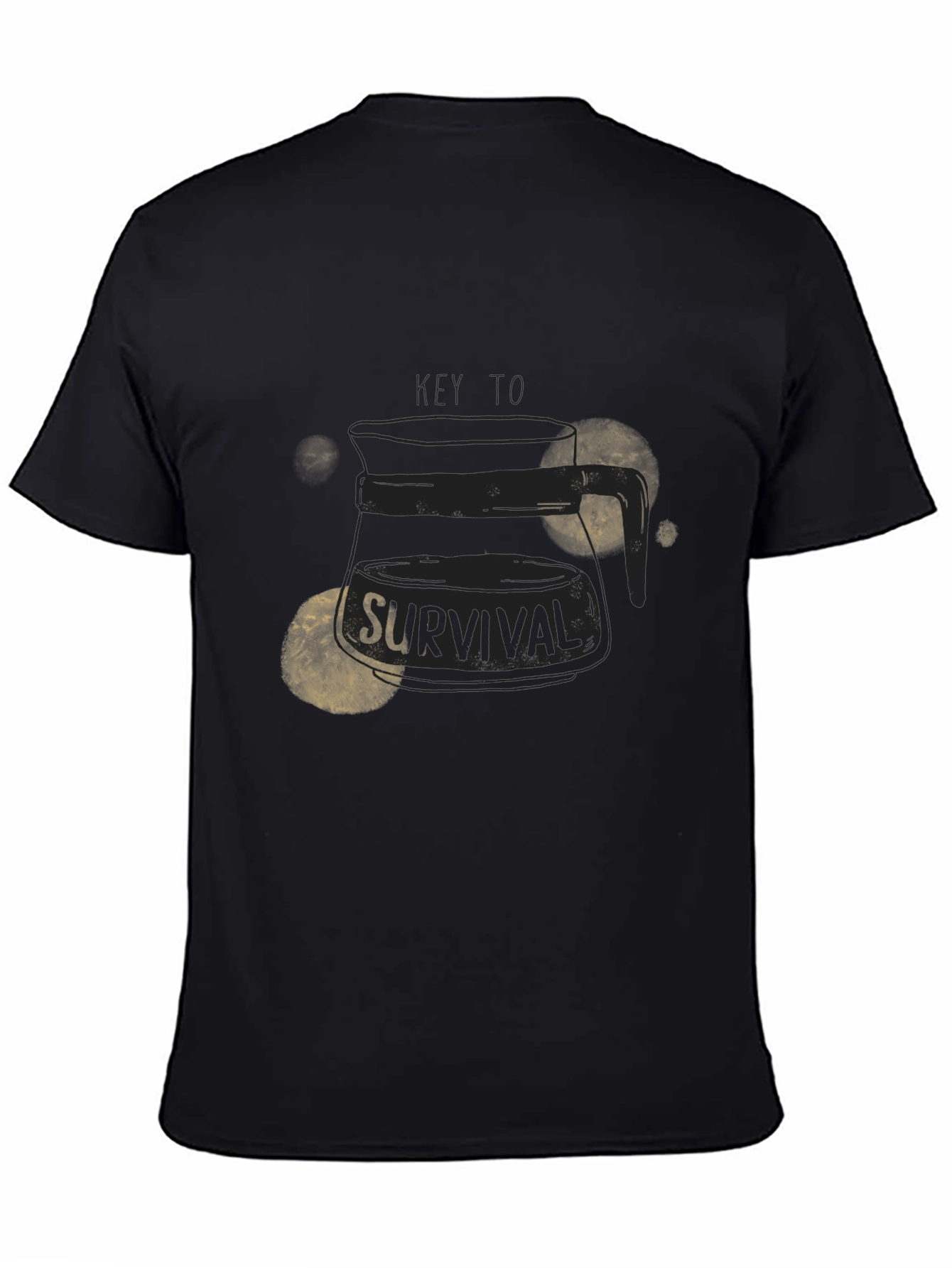 Coffee Key To Survival Graphic Tee