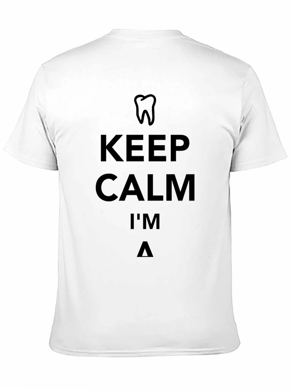 Keep Calm Dentist T-Shirt Funny Dental Tee