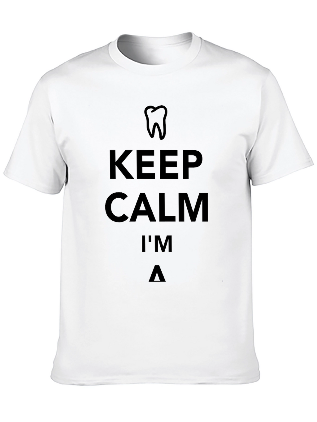 Keep Calm Dentist T-Shirt Funny Dental Tee