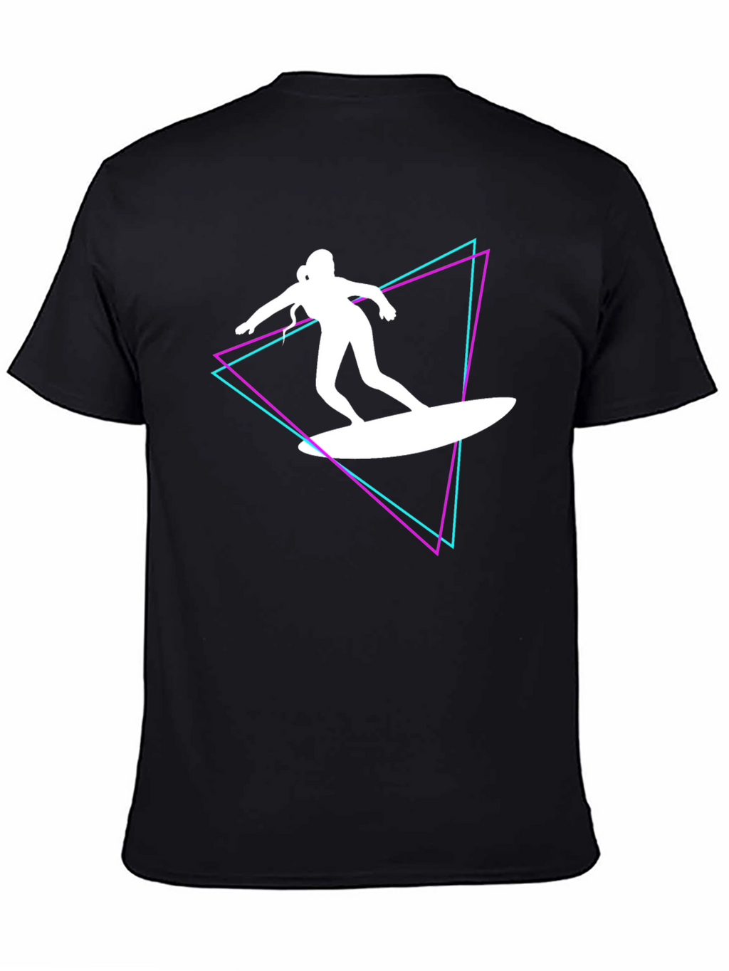 Surfer Girl Graphic Tee - 80s Retro Style