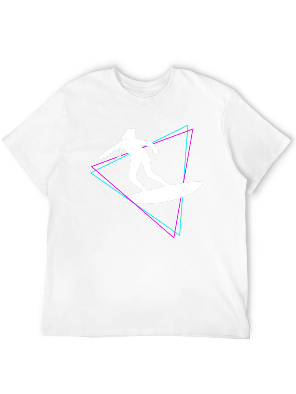 Surfer Girl Graphic Tee - 80s Retro Style