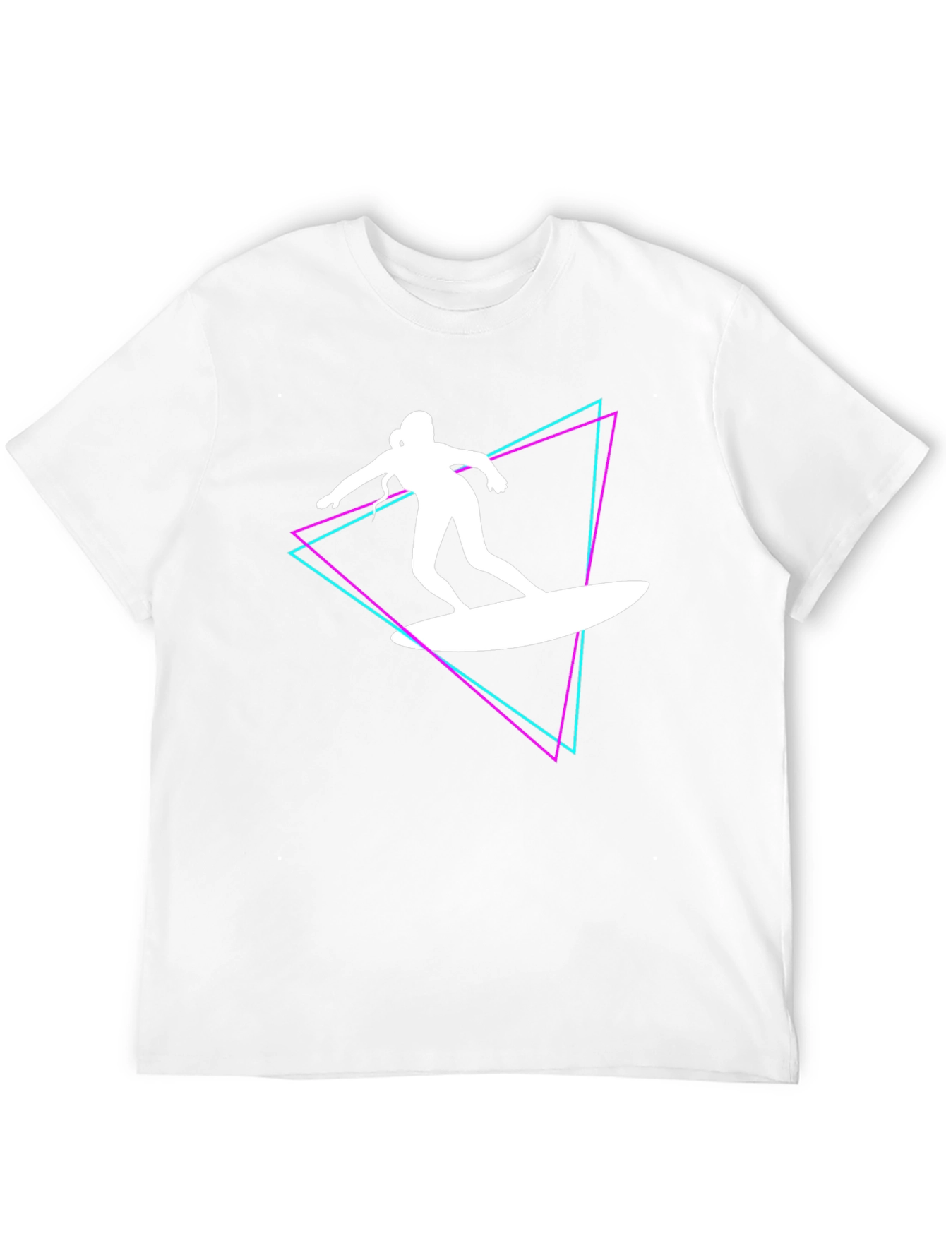 Surfer Girl Graphic Tee - 80s Retro Style