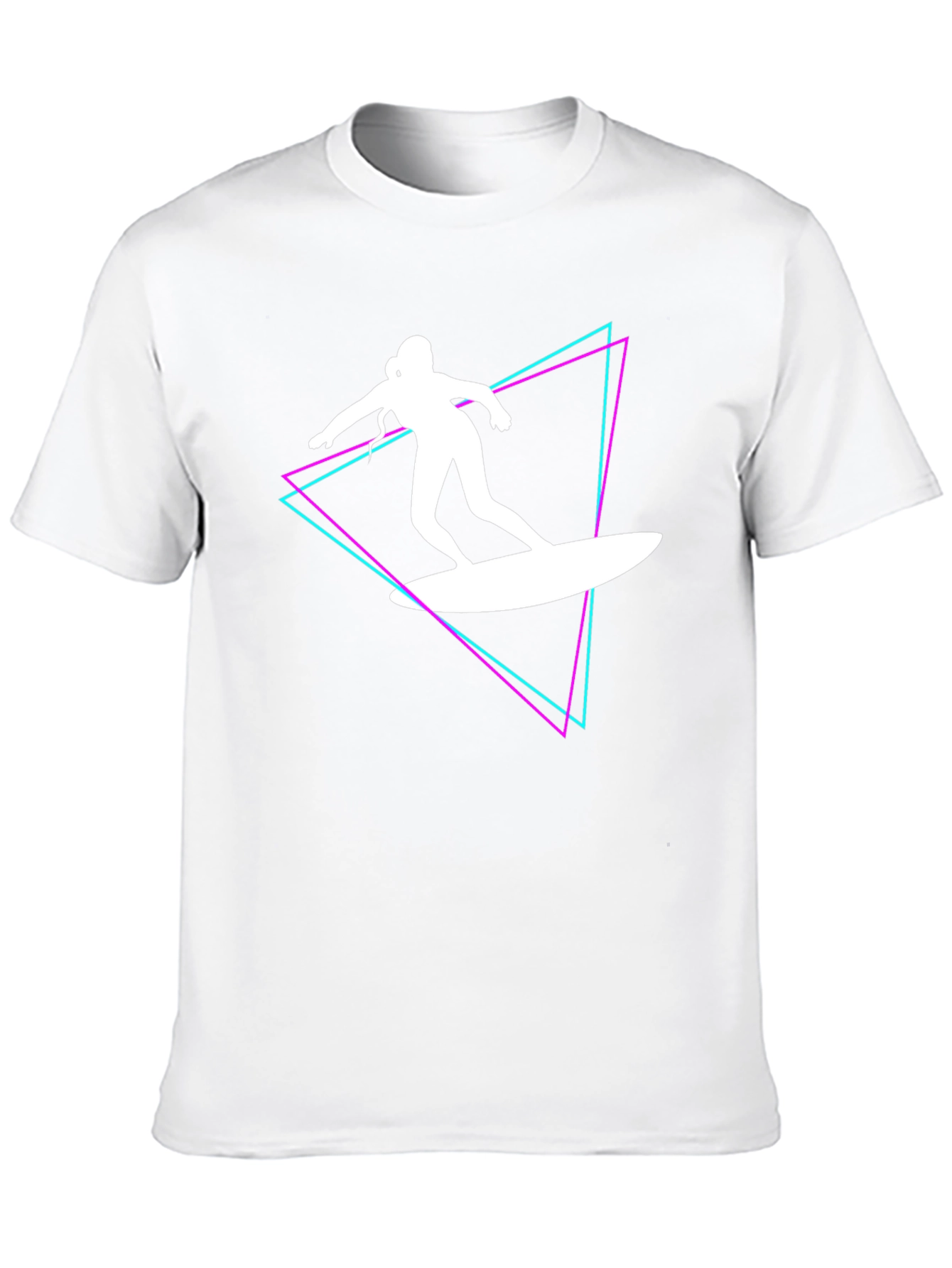 Surfer Girl Graphic Tee - 80s Retro Style