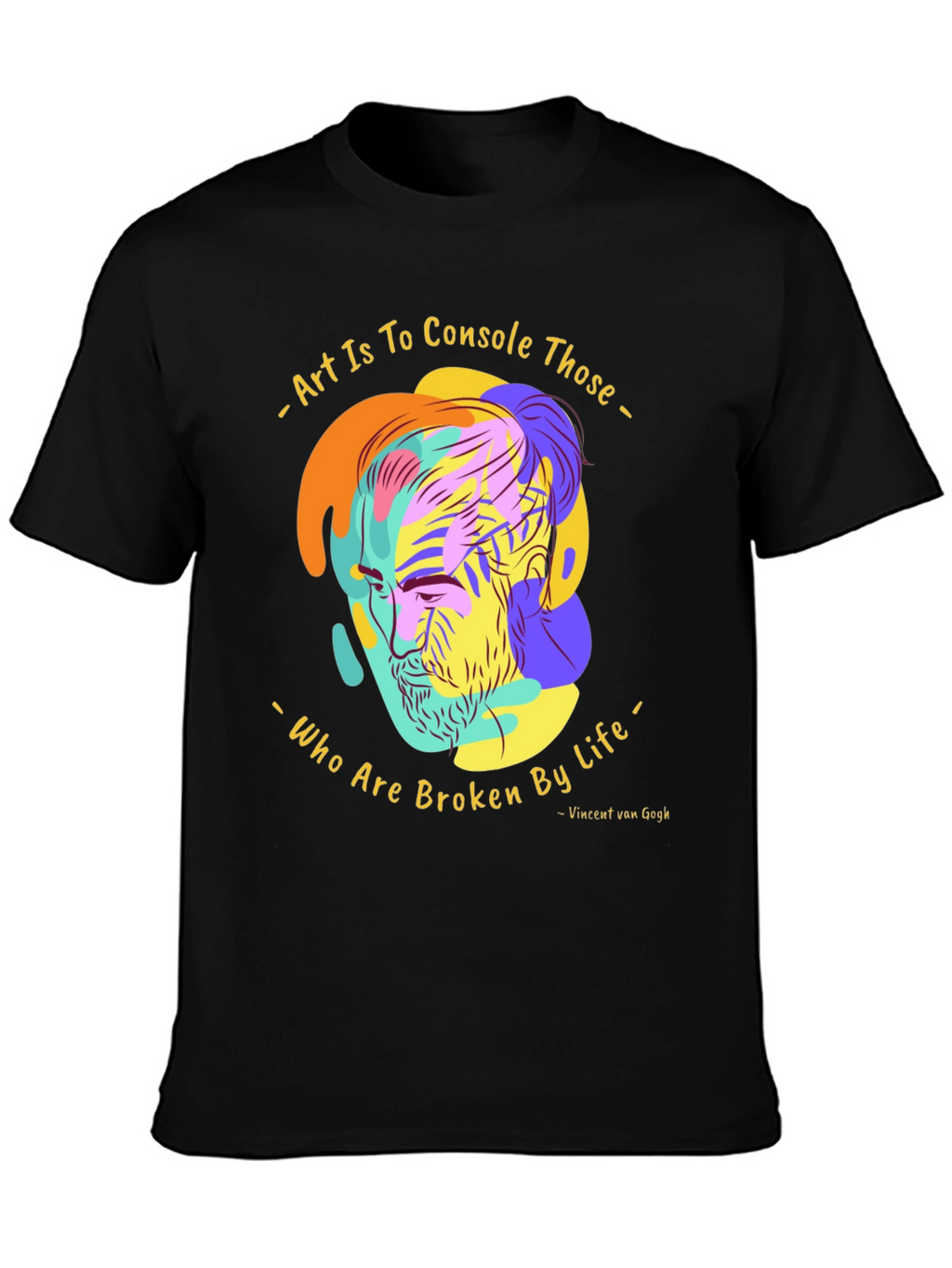 Art Is To Console Graphic T-Shirt