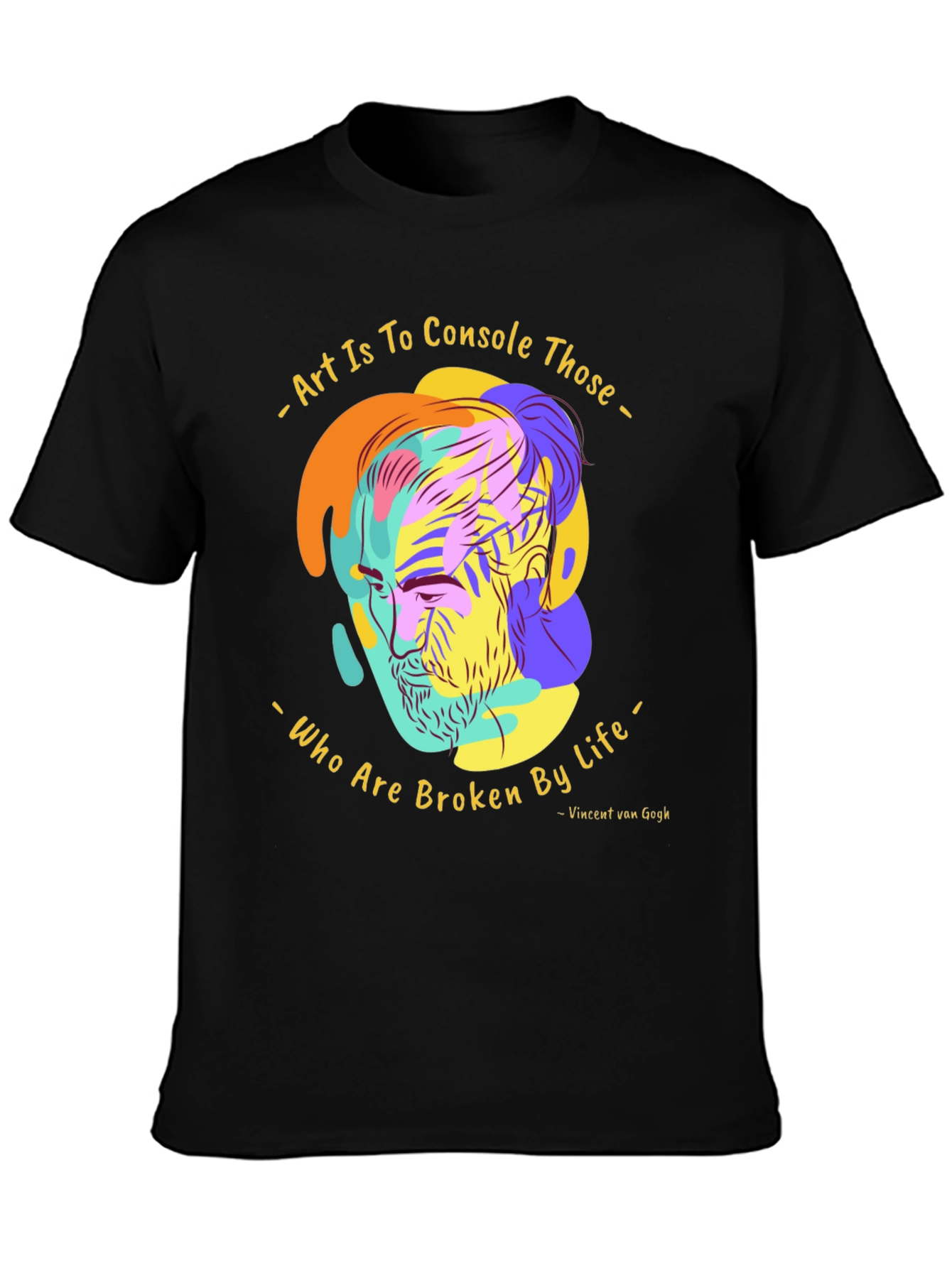 Art Is To Console Graphic T-Shirt