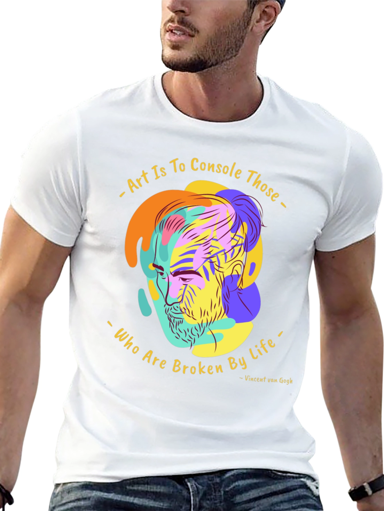 Art Is To Console Graphic T-Shirt