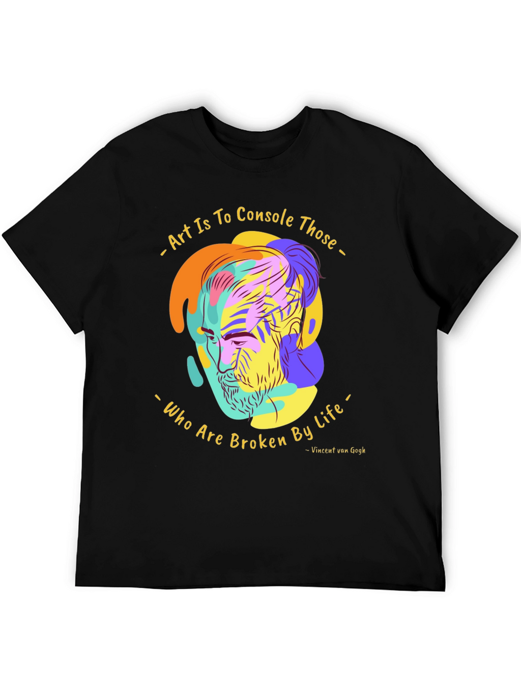 Art Is To Console Graphic T-Shirt