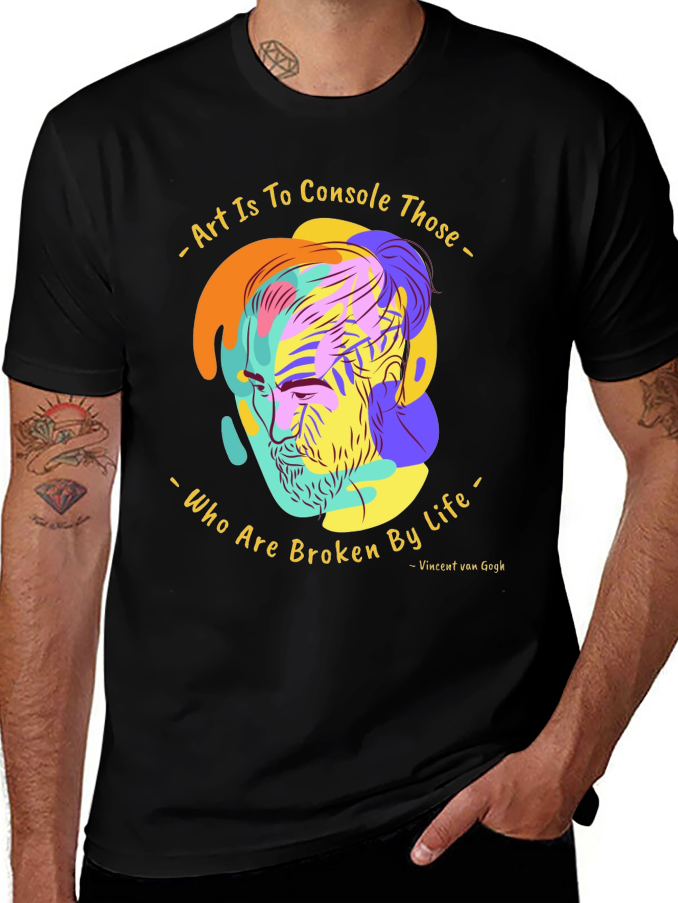 Art Is To Console Graphic T-Shirt