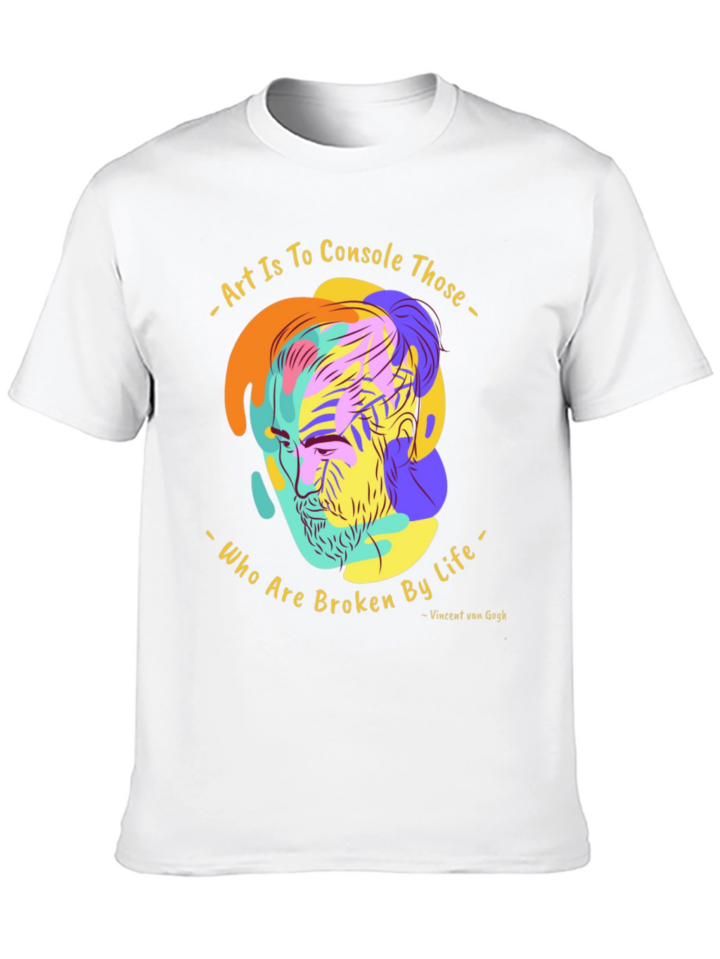 Art Is To Console Graphic T-Shirt