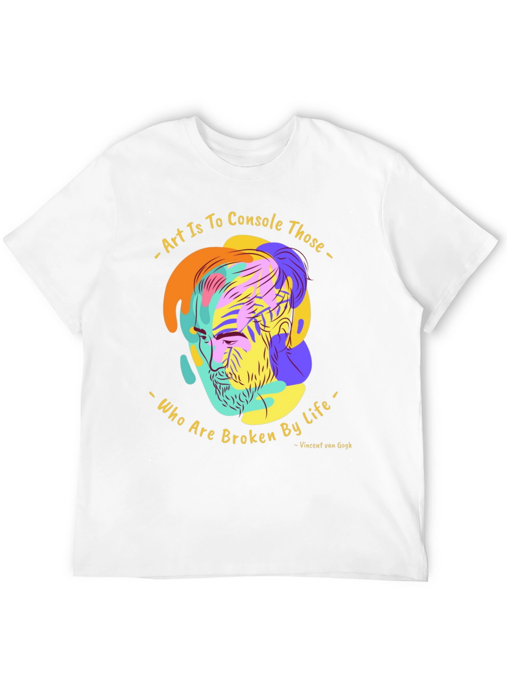 Art Is To Console Graphic T-Shirt