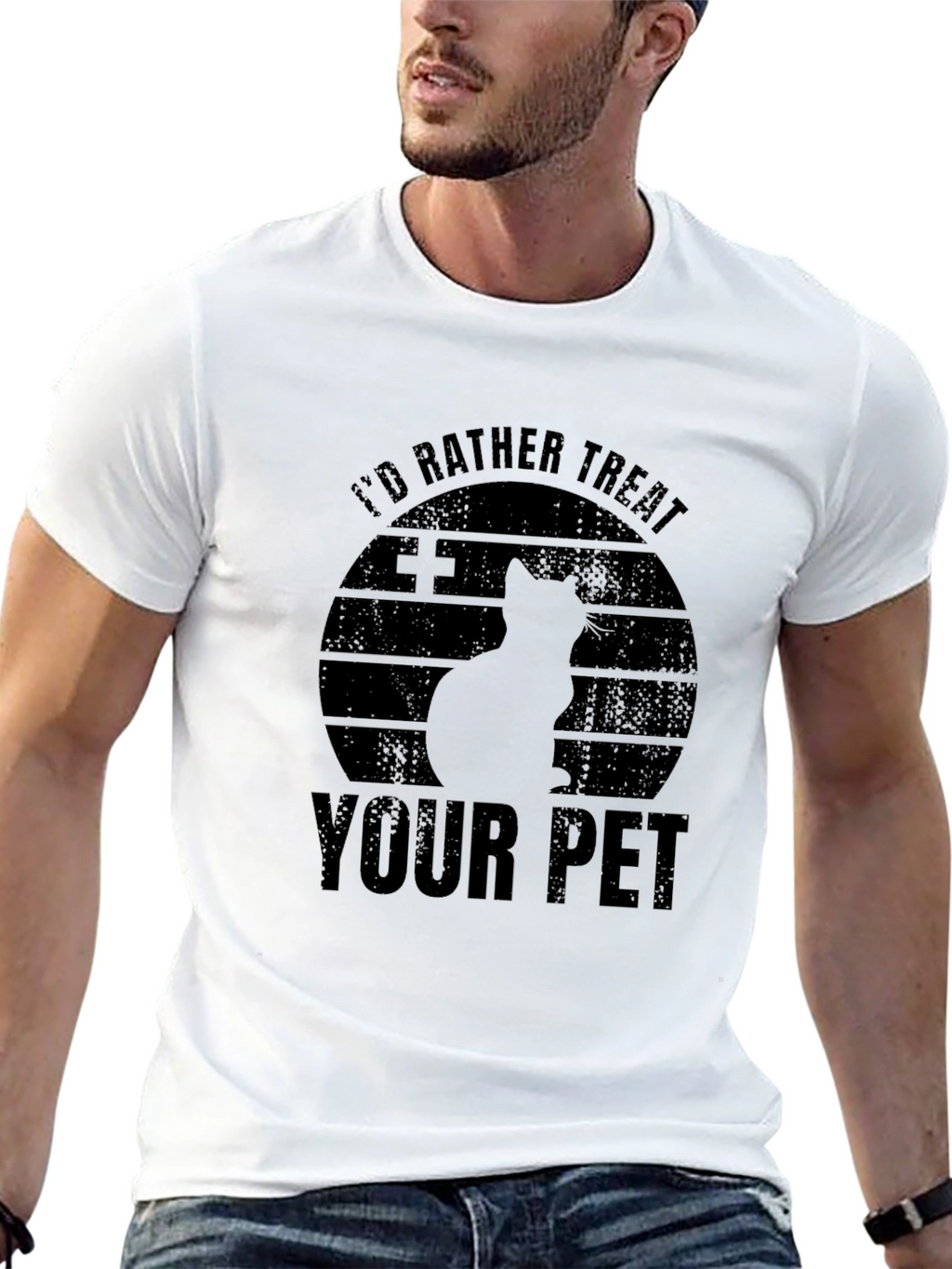 Id Rather Treat Your Pet T-Shirt