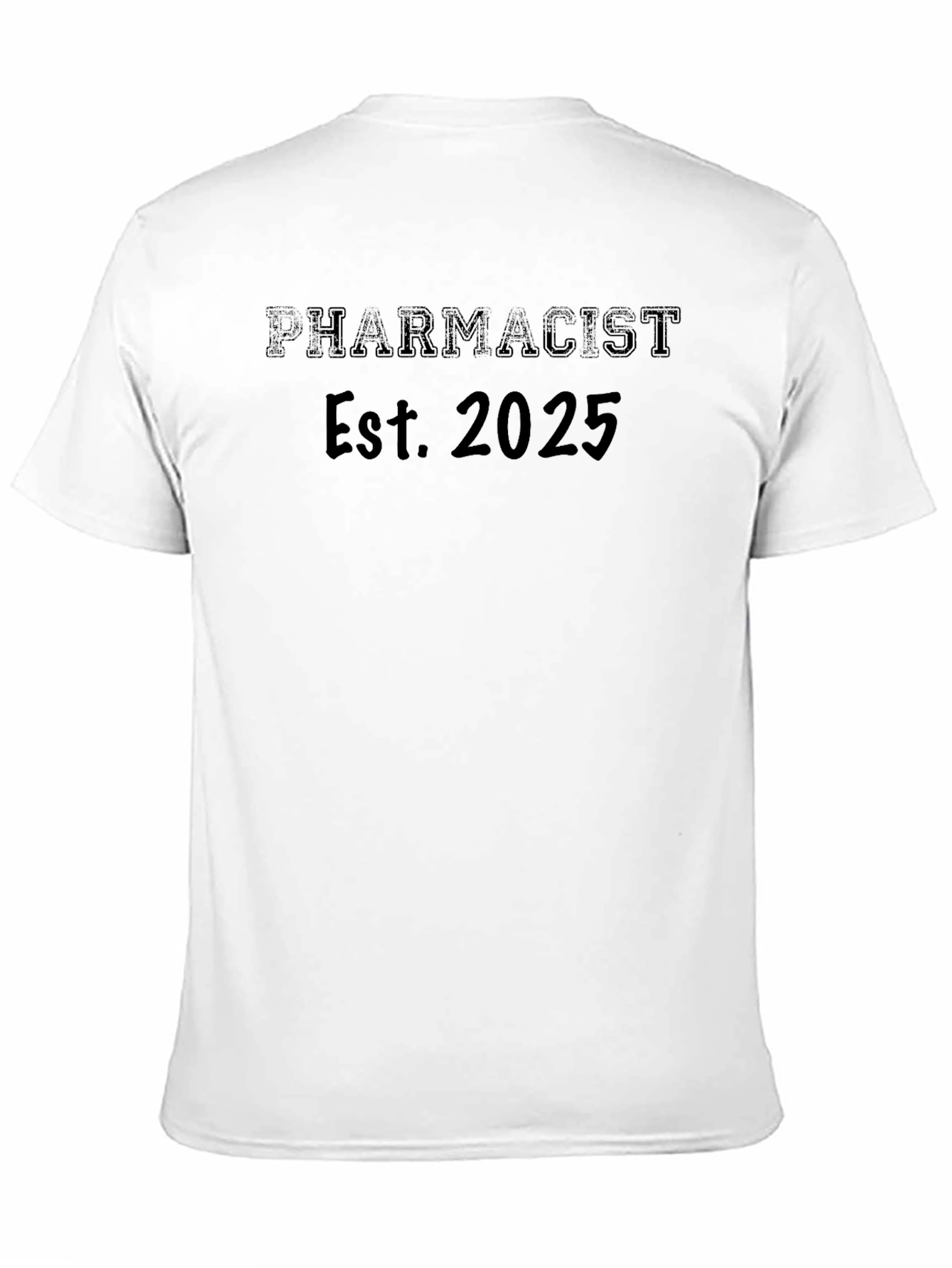 Pharmacist Est. 2025 Black T-Shirt